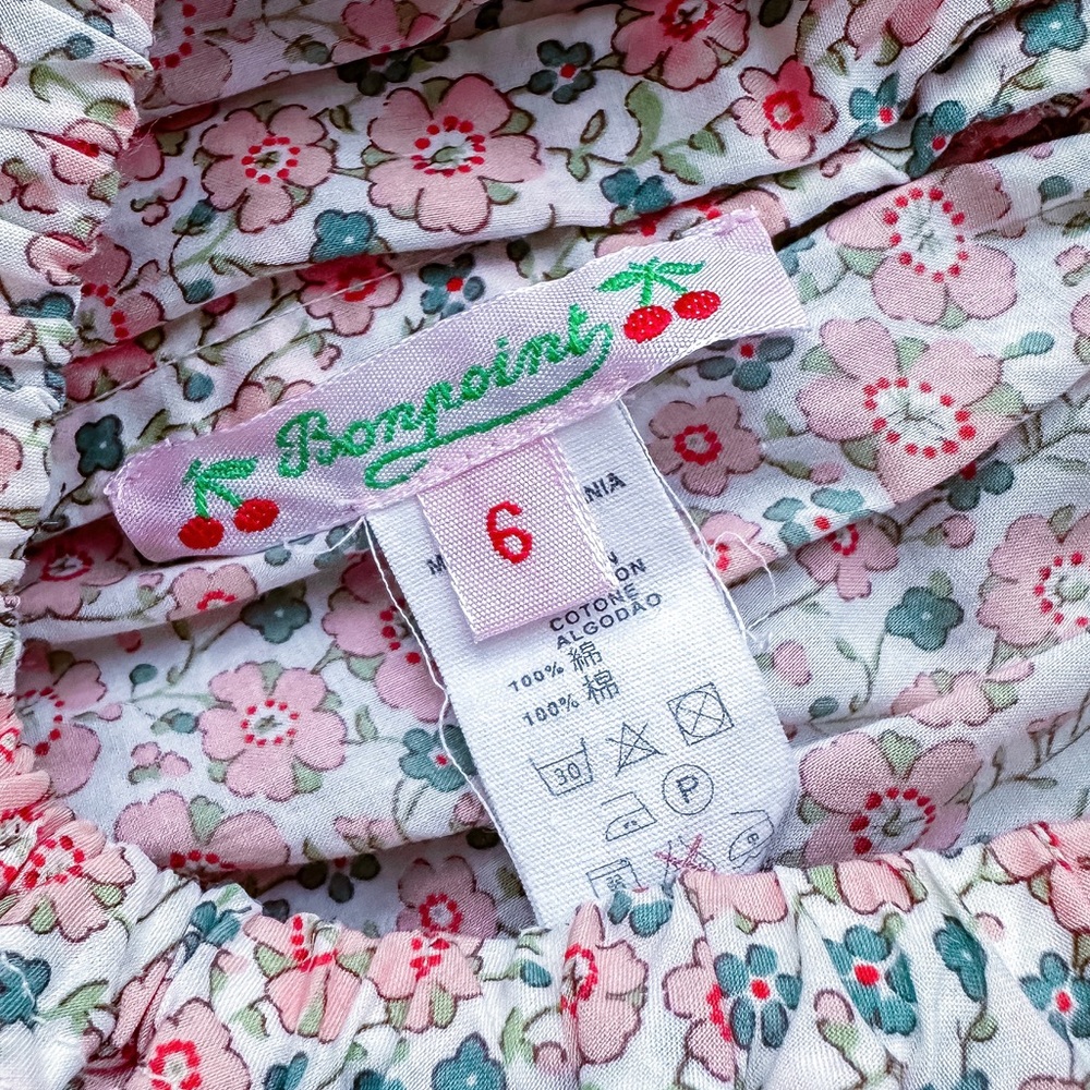 Bonpoint floral print cotton top - Picture 7 of 10